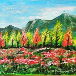 山前花海 flowers before the mountains